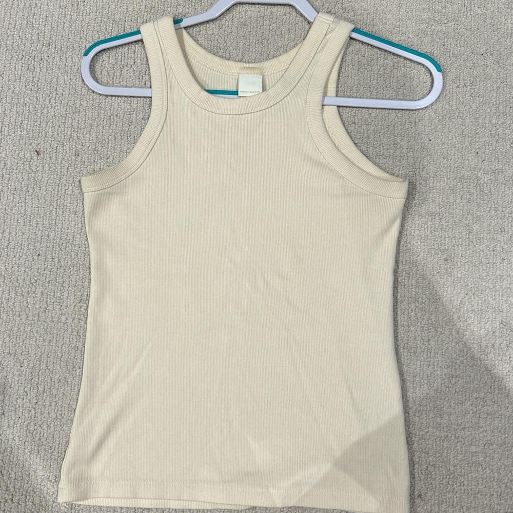 Cream Tank Top